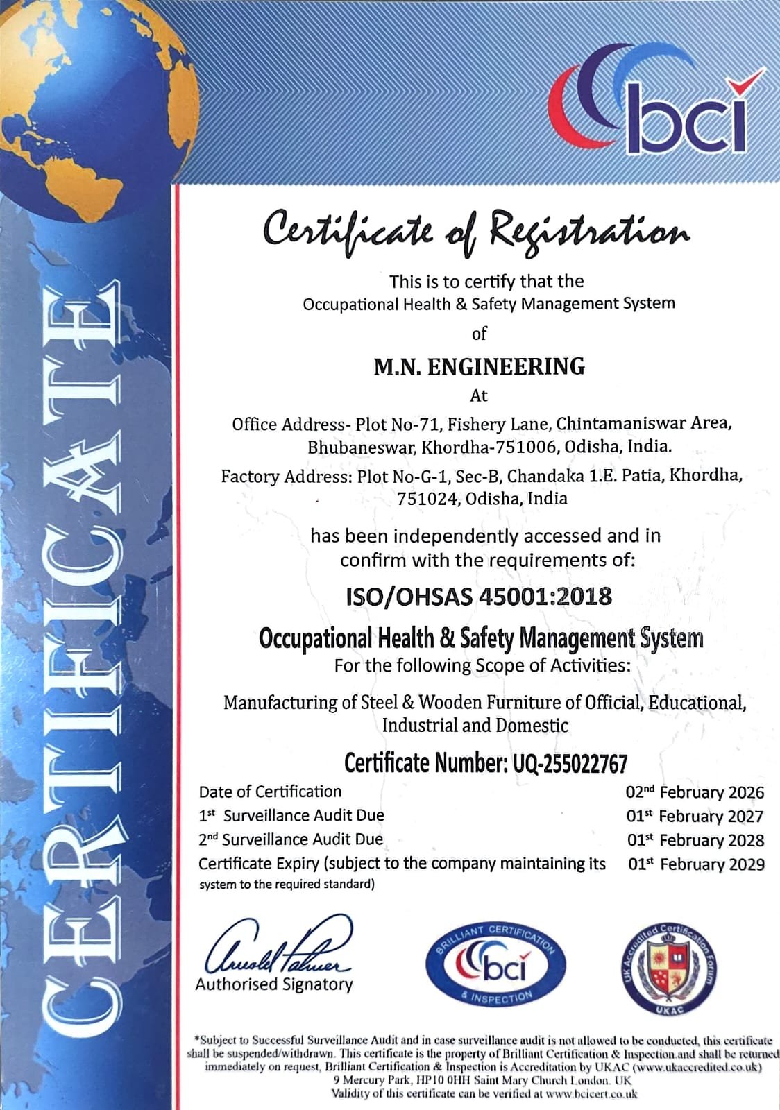 Udyam Registration Certificate